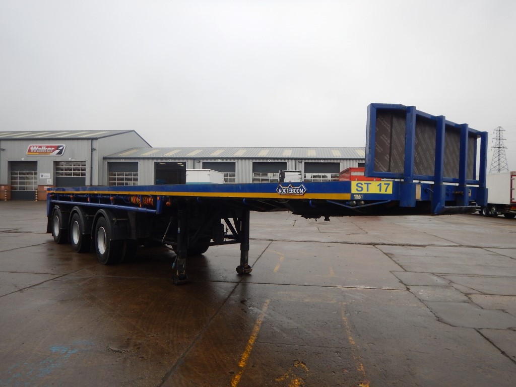 NOOTEBOOM OBL-47W 40-61FT, 47,000 Kgs EXTENDABLE FLATBED/BALLAST TRAILER NOOTEBOOM OBL-47W 40-61FT, 47,000 Kgs EXTENDABLE FLATBED/BALLAST TRAILER
