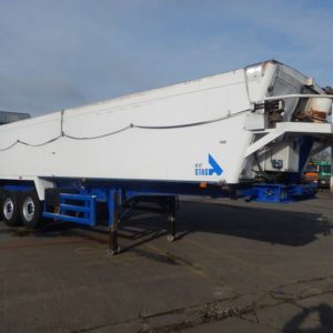STAS ALUMINIUM INSULATED AGGREGATE TIPPING TRAILER