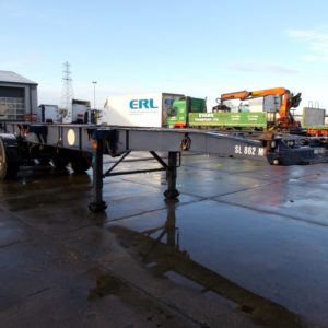 M & G LOCK AND GO SLIDING SKELETAL TRAILER