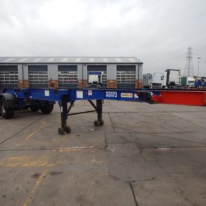 DENNISON LOCK AND GO SLIDING SKELETAL TRAILER