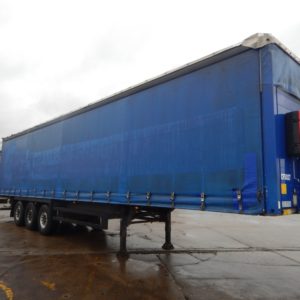 SCHMITZ/EUROLINER 45FT SLIDING ROOF CURTAINSIDE TRAILER