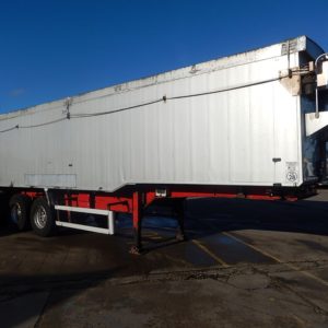 MONTRACON 65 CU-YD PLANK SIDED ALUMINIUM BULK TIPPING TRAILER
