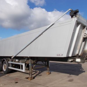 KELBERG 38 CUBIC YARD ALUMINIUM AGGREGATE TIPPING TRAILER