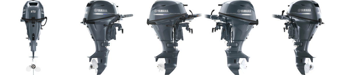 Yamaha 15 HP Outboard Motor